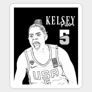 kelsey plum || USA || White Magnet